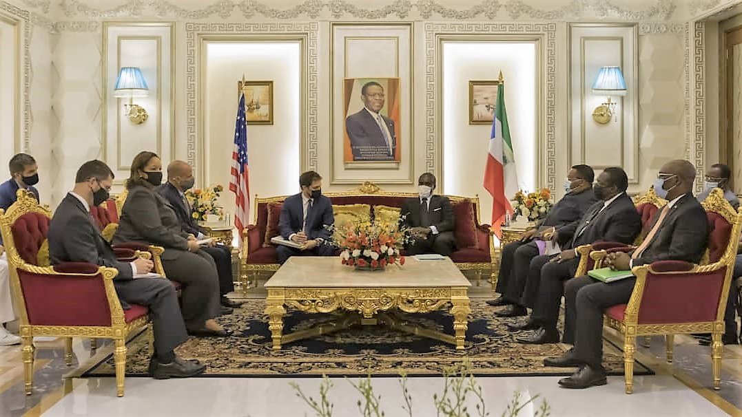 PdgePrensa's tweet photo. El Vicepresidente recibe a una alta delegación estadounidense encabezada por Jonathan Finer https://t.co/kshBRmnSSK https://t.co/voVOpEV7nH