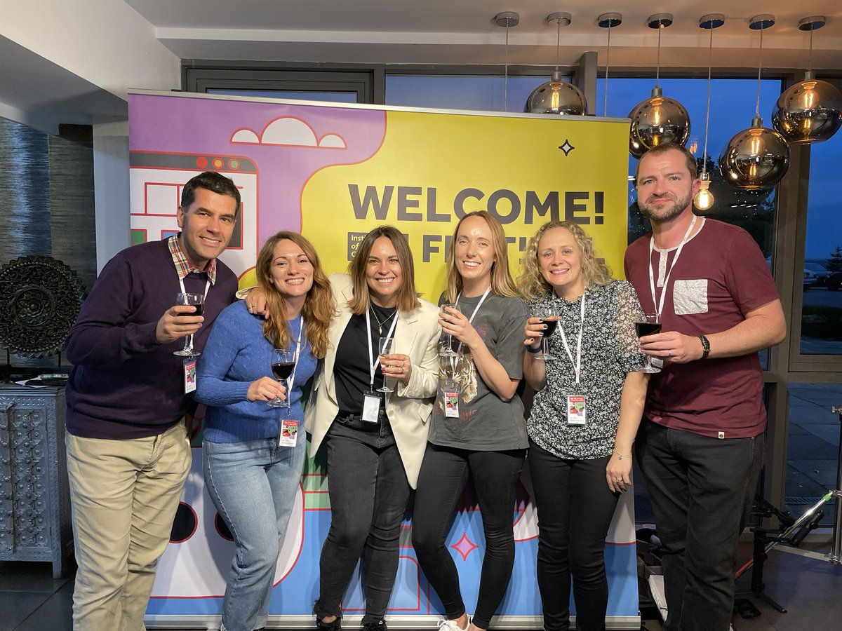 What a fantastic end to day 1 of the #IoICFestival21 @IoICNews #dreamteam