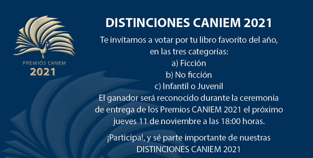 CANIEMoficial's tweet photo. 🛑🛑🛑 VOTA POR TU LIBRO FAVORITO DEL AÑO
EN NUESTRAS TRES CATEGORÍAS. 

¡AQUÍ! 
👇👇👇
https://t.co/AUA50Kvvog

(TIENES HASTA EL 22 DE OCTUBRE)

#LibroDelAñoCANIEM https://t.co/dG5NrmtKBj