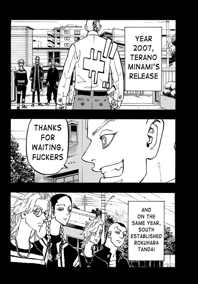 keisfangs's tweet photo. #TR227 #TokyoRevengers227
so former tenjiku members ended up joining rokuhara tandai because they didn't want to die at the hands of south https://t.co/g8lFM2TX5Z