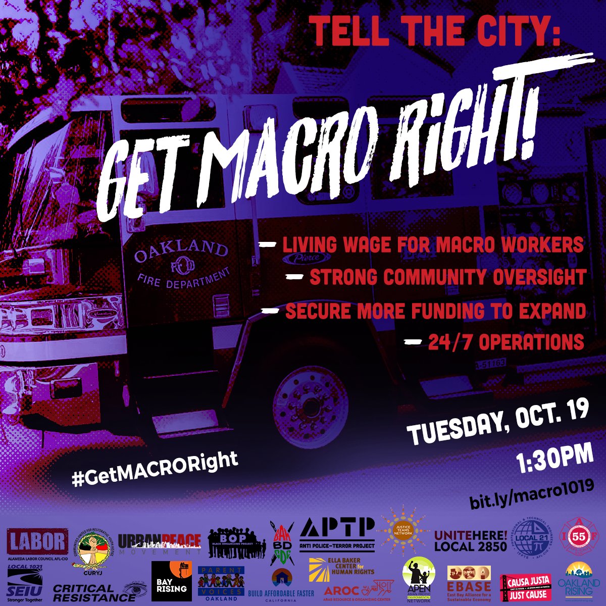 workingeastbay's tweet photo. Public safety is a 24/7 issue.
That means MH First/MACRO must be available 24/7.
Tell City Council at 1:30PM TODAY to #GetMACRORight and develop a plan to pursue the necessary outside funding to expand MH First/MACRO 24/7.
https://t.co/pUcUX5rFr2 https://t.co/Fz29XBqEhl