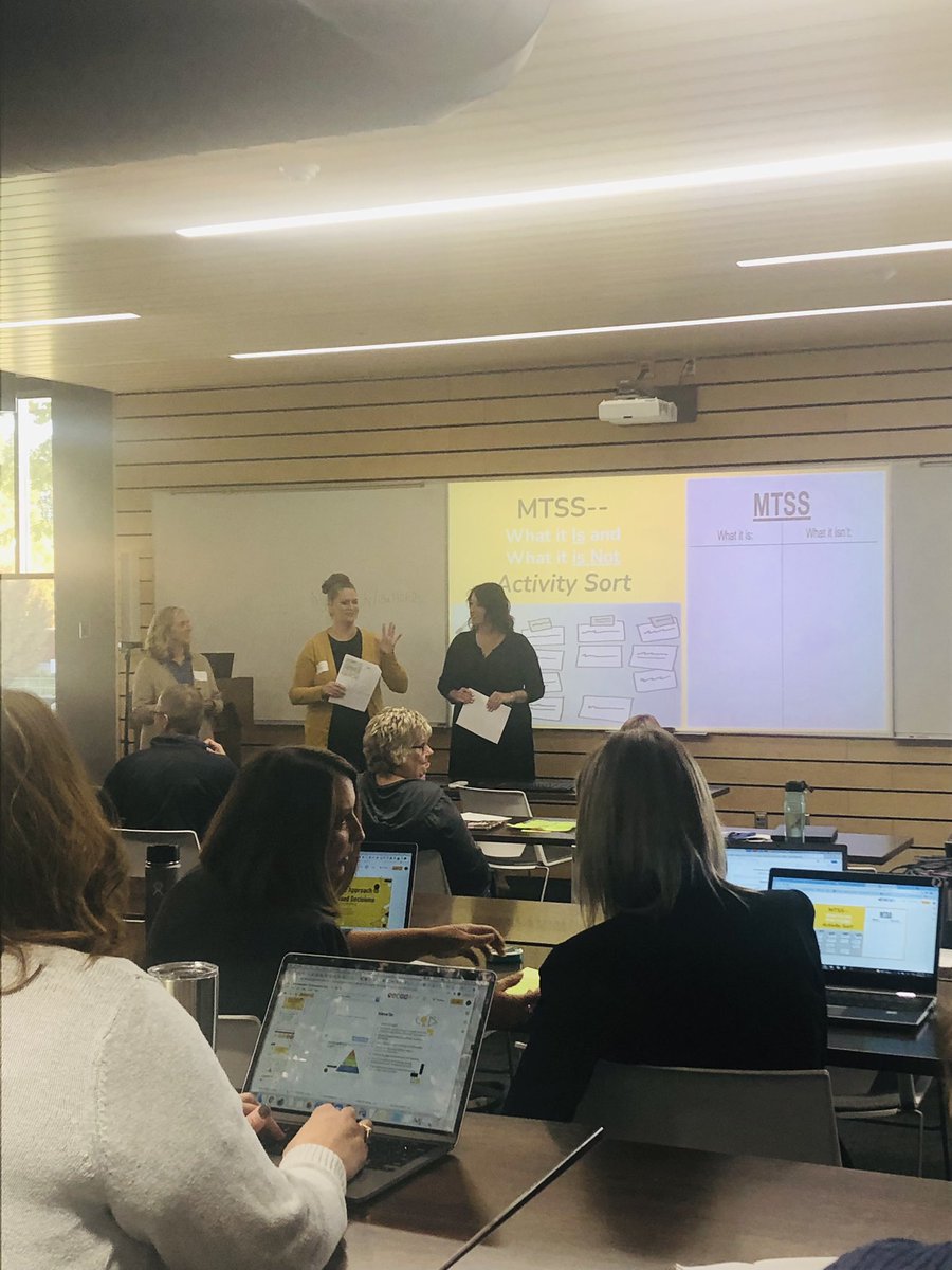 CoachBjustrom's tweet photo. Amazing job by instructional coaches Informing others about  our PLC  process and standards driven procedures at the Leadership in Education conference at Northwestern! #ehawkpride @sara_straw @Amyehawkkdg @kellyjosephson @ehawkpride https://t.co/P77k0mqaU0