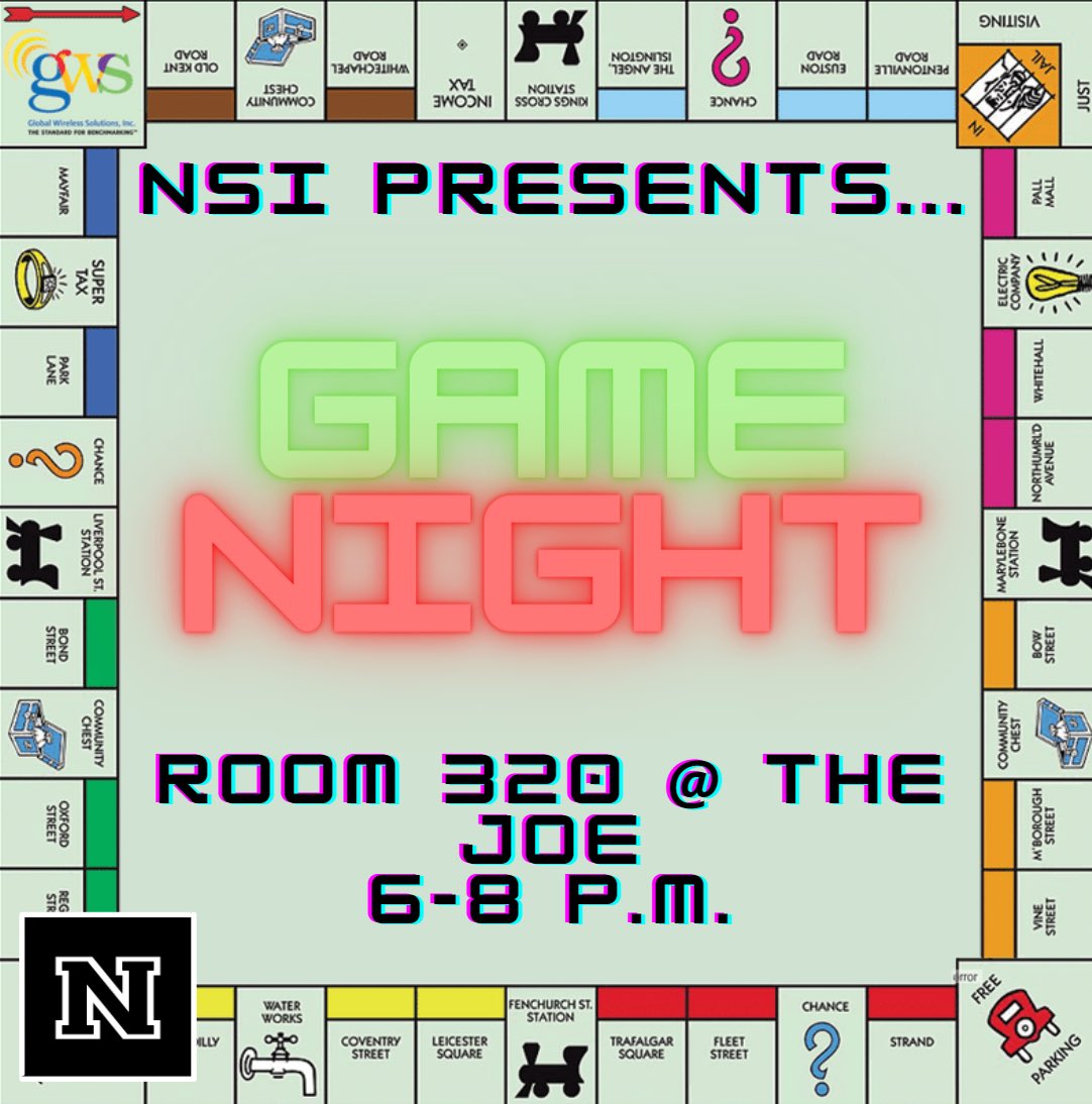 Join us this thursday for Game Night! This is the first of our many events for First Year Fall Festivites! We hope to see you there! You won’t want to miss this!
#UNRGameNight #WolfPack