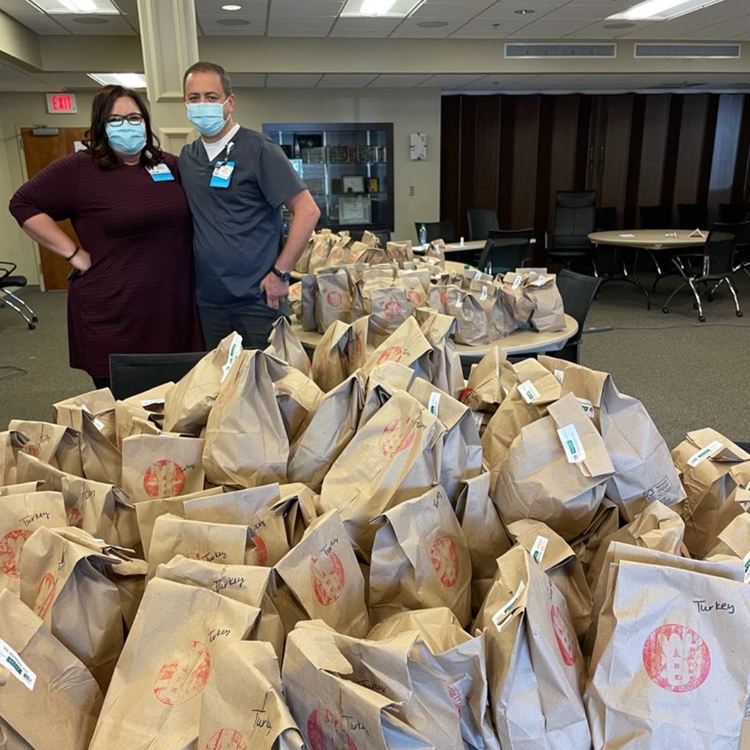 RegionAHEAD's tweet photo. Thanks to your generosity, our team is off to the races delivering meals to our region's #HealthcareHeroes! We're excited to bring some well deserved smiles to our frontline workers in the coming weeks. Thank you! https://t.co/UlRsJtg7LZ