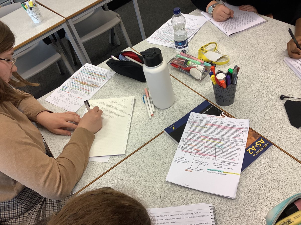 MissHarkinsEng's tweet photo. Some fantastic work from Year 12 this week. This was their first attempt at a Jane Eyre extract response📝 @CaldicotEng https://t.co/iz6roEDpzV