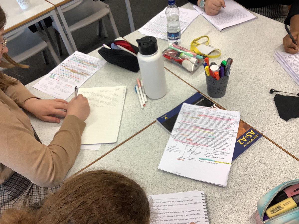 Some fantastic work from Year 12 this week. This was their first attempt at a Jane Eyre extract response📝 <a href="/CaldicotEng/">Caldicot English</a>