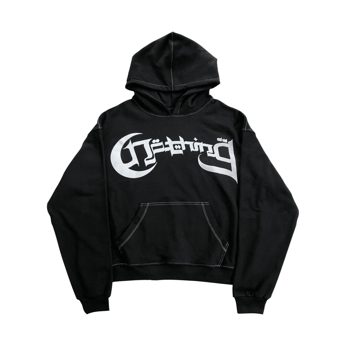 ZackJG's tweet image. “ECLIPSE” hoodie will be available this Friday 10/22 @ 6:00 PM ET. 

Specs:
Cut &amp;amp; Sew Hoodie
Heavyweight French Terry Cotton
14oz / 460 gsm
Contrast Stitching 
Drop Shoulders
Jumbo Screen Print
Woven care/size label

Made to last. This is our best hoodie that we’ve made to date.