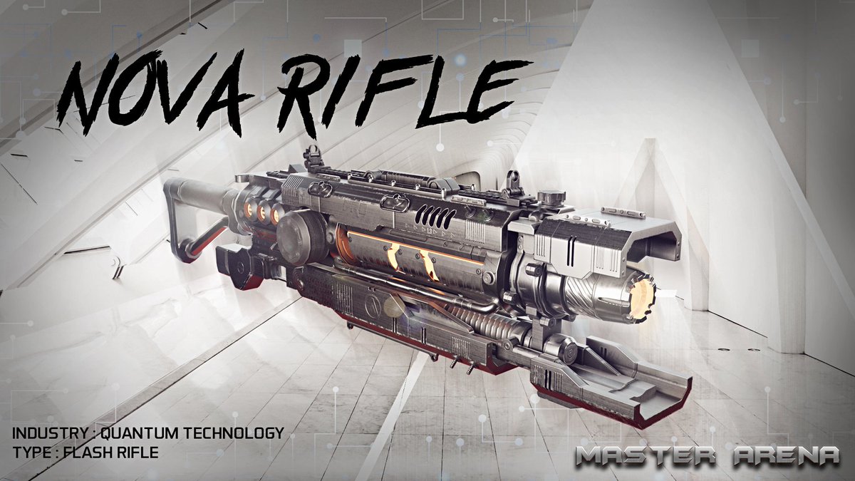 MasterArena's tweet photo. We are proud to present you the latest industry
Quantum Technology
They designed three weapons, the first one is the "Nova Rifle"
#UnrealEngine #IndieGame #IndieDev #MasterArena https://t.co/UrzZgpzW1Y