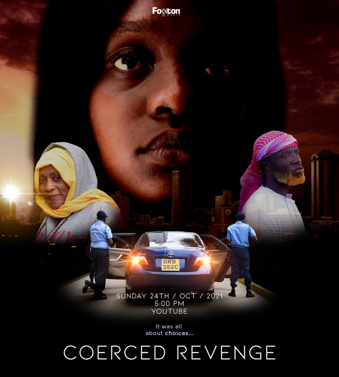 FoxtonMedia's tweet photo. Coerced Revenge, a terrorism drama that follows Lulu, a young woman who is forced to help her uncle carry out a terrorist attack on one of the biggest universities in Kenya. Coming soon on YouTube!

#FoxtonMedia | #CoercedRevenge https://t.co/QoH1itzRqs