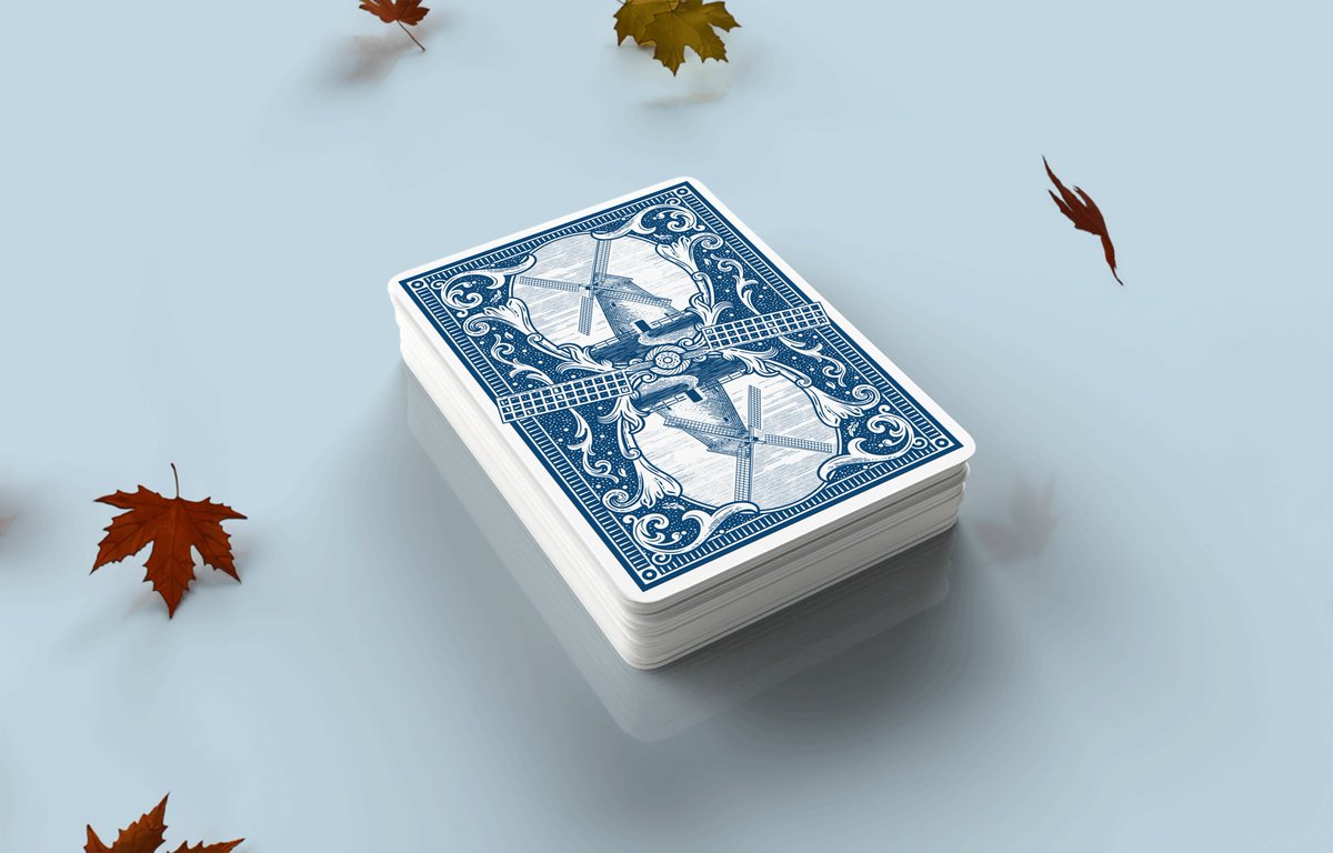 I created the Windmill Back deck because I adore the aesthetics of worn down windmills. I guess you can call this deck a tribute to these old giants ♠️♥️♣️♦️
Sign up below to get notified on launch!
kickstarter.com/projects/arcad…