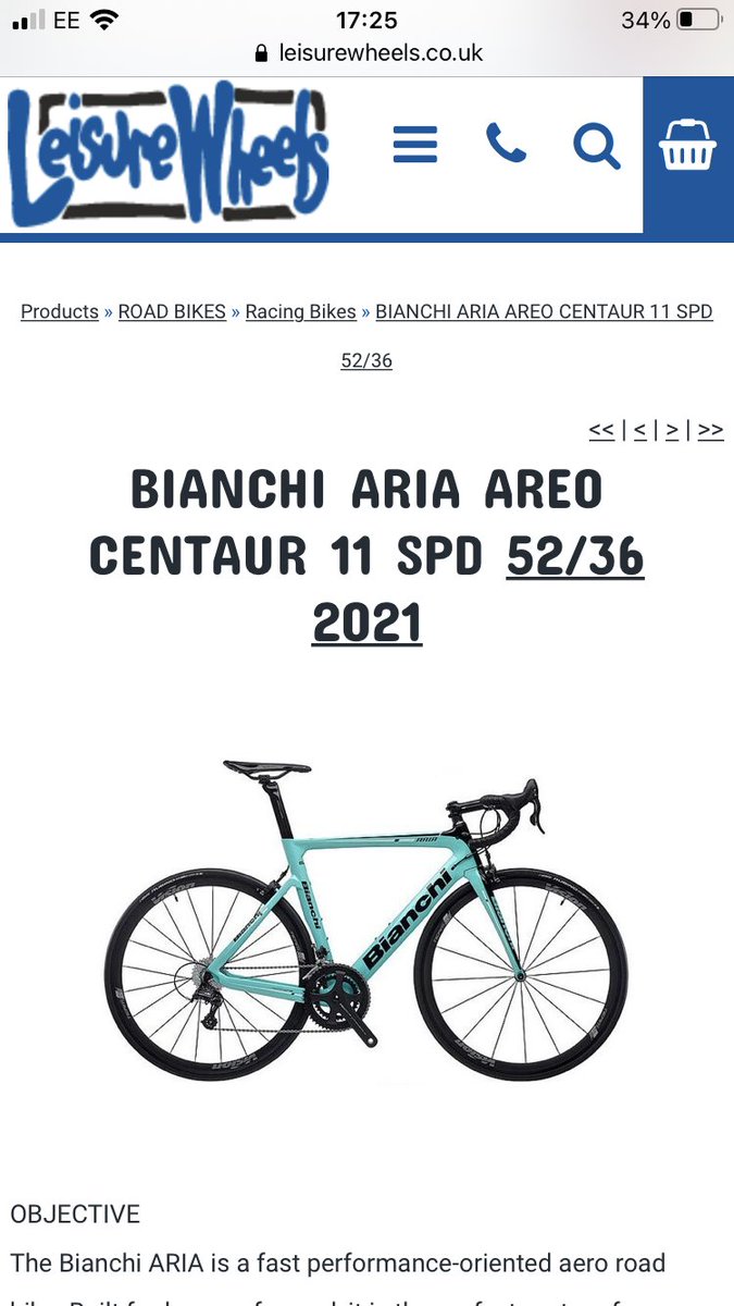 SteveOLast's tweet photo. @BianchiOfficial spot the difference!! New bike day didn’t turn out as planned🙈 #wrongcolour https://t.co/o6sYaE2P69