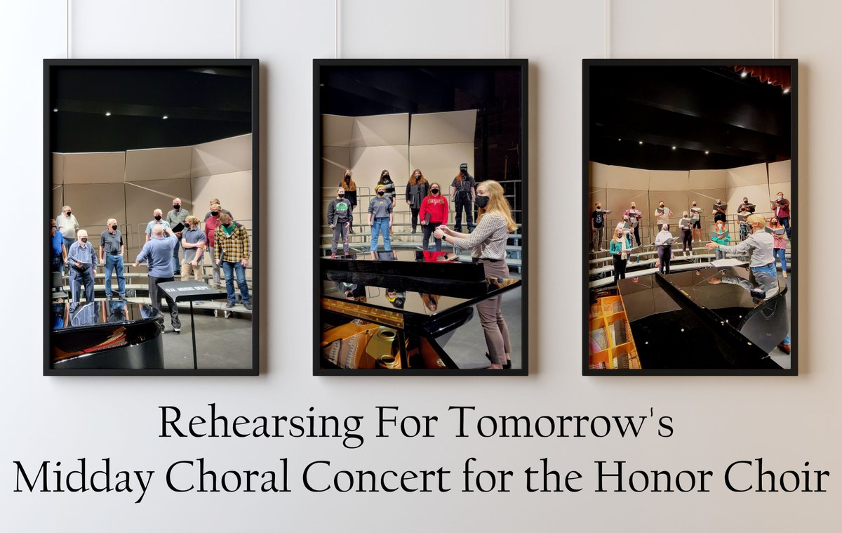 otterchoirs's tweet photo. Otterbein University Choral Department is excited to host the annual Honor Choir tomorrow!  Students from many high schools take part in rehearsals culminating in an evening performance.  At 12:30 Otterbein will perform a concert for these students in Cowan Hall.  Open to Public! https://t.co/rT81SWm9NN