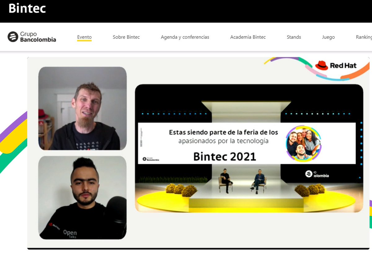 dericop_'s tweet photo. Thanks to Chris Wright @kernelcdub for joining us at #bintec to talk about open source and FSI.
@Bancolombia @redhatla https://t.co/xOMgU89xW7