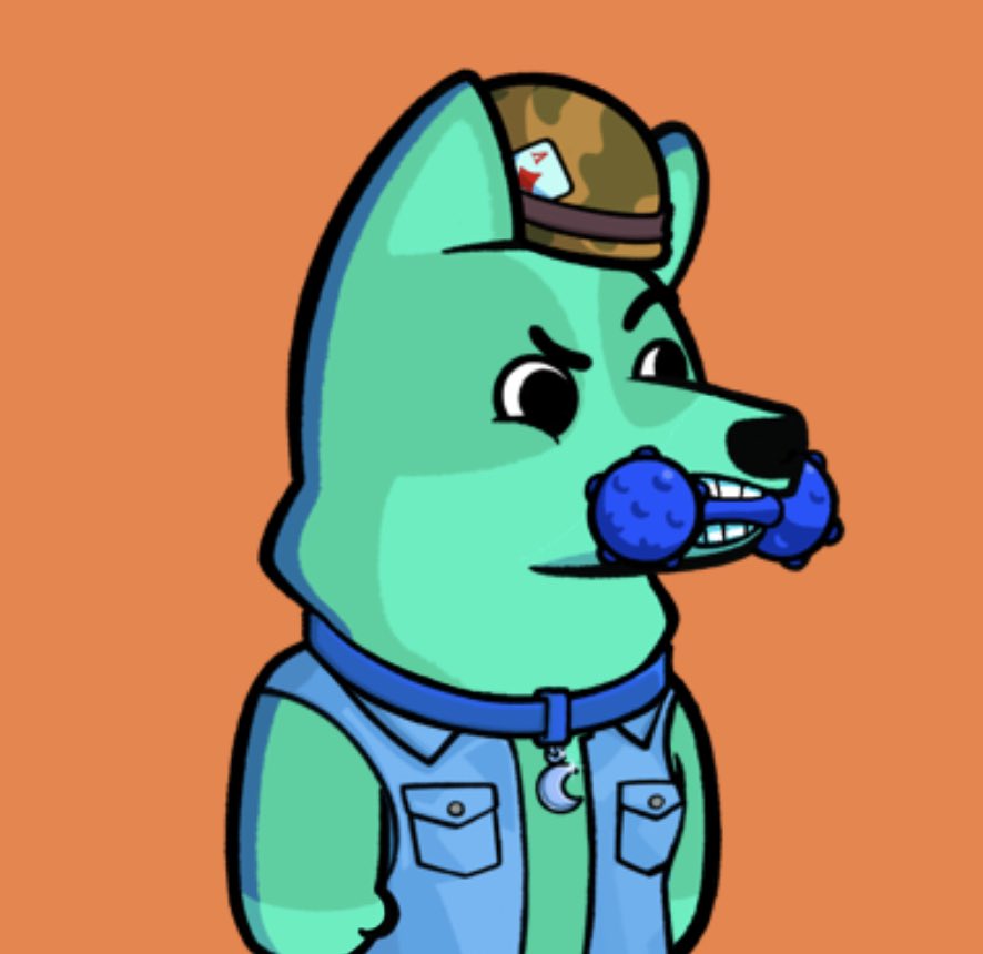 MrRogers82585's tweet photo. @CapetainTrippy Not sure if you’ve checked it out already, but @Dogs_Unchained is something amazing.. Deflationary on-chain art that’s dope, positive and active discord community, token and staking incoming, puppies too, charitable focus in helping dogs in need… #WeLikeTheDogs #DogsUnchained https://t.co/qcFJDcYWzQ