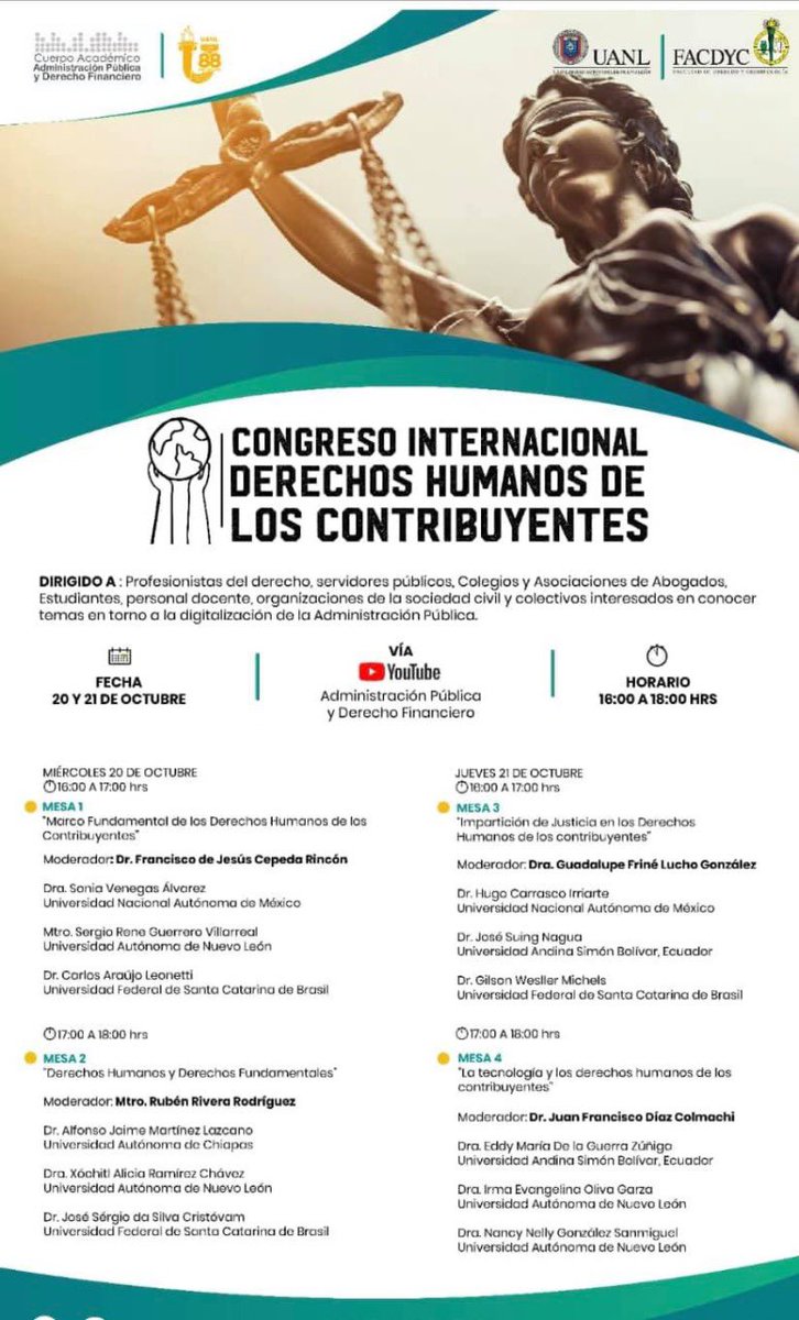 Marcos_Zerep's tweet photo. Congreso Internacional Derechos Humanos de los Contribuyentes.
#LDtwitter
#CPtwitter
⚖️ https://t.co/XonTHpw197