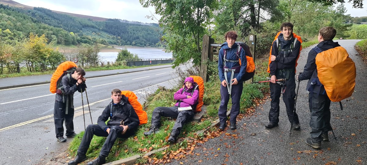 Congratulations and well done to FS Vernon, Sgt Bacon, Cpl Renshaw, Cpl Sheldon &amp; Cadet Case from 1803 Hucknall Sqn and FS Roche from 2222 Brigg Sqn!
All today successfully completed their Peak District gold DofE expedition in some very challenging conditions.