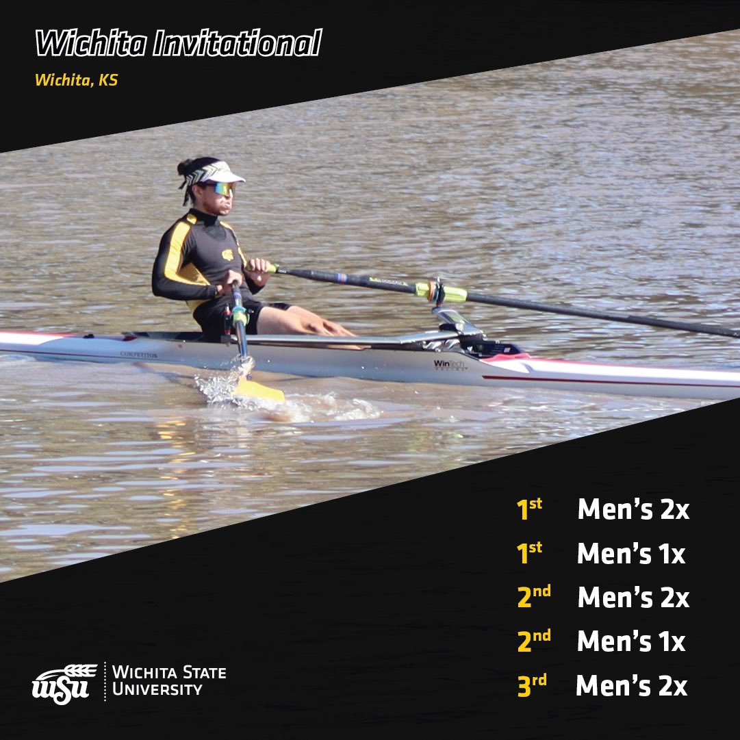 ShockerRowing's tweet photo. Results from this weekends racing! https://t.co/0YdWv2FDQ7