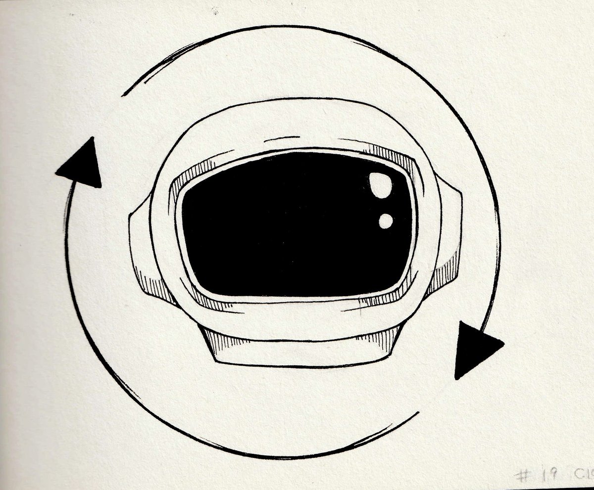 DreamNerdy's tweet photo. #inktober #giorno19 #ciclocontinuo https://t.co/qwg9pjl5Pb