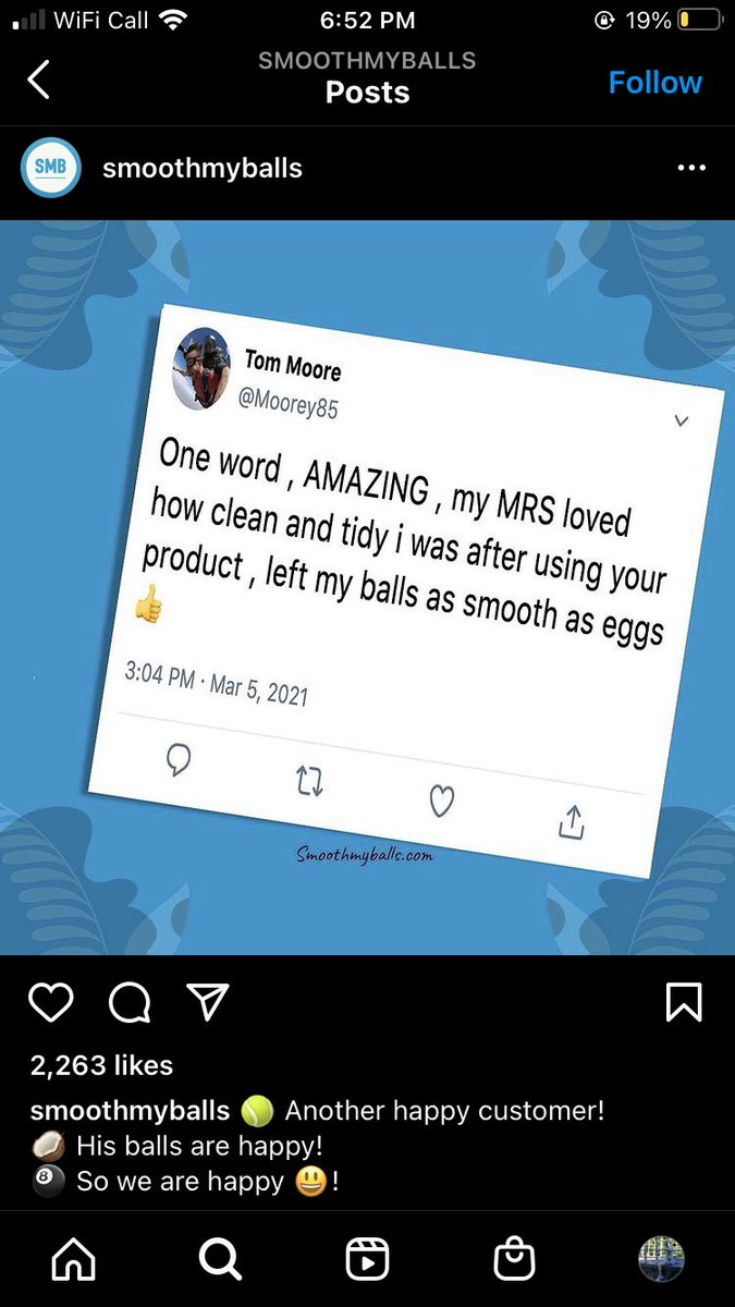 SheehanTaylor's tweet photo. My profile definitely screams ‘loves smooth balls’ https://t.co/c3cg2LFAon