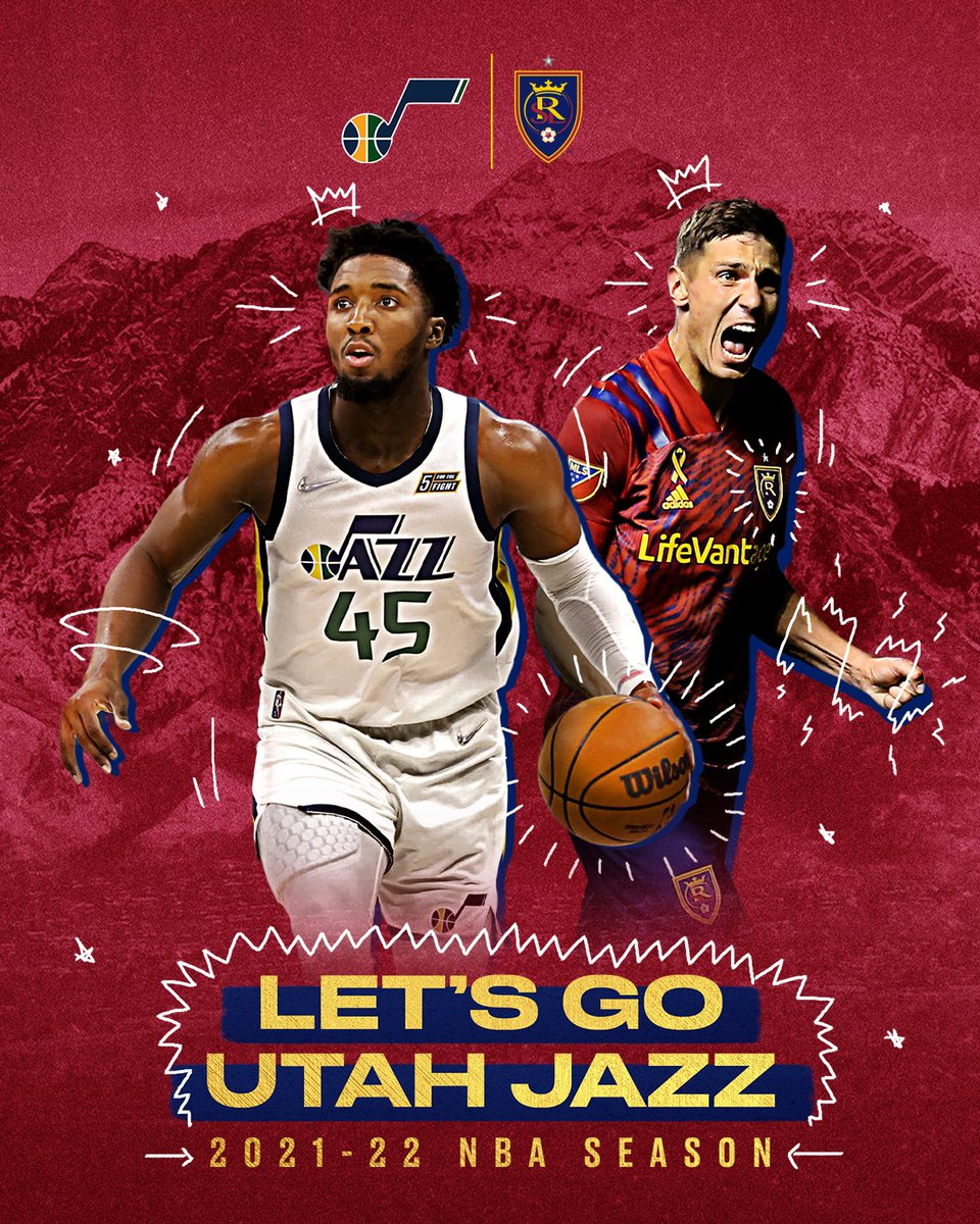 realsaltlake's tweet image. Good luck this szn friends, @utahjazz 🤜🤛