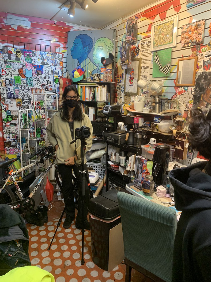 juliabischh's tweet photo. Another day filming Greenbelt's 2021 citizen of the year, Shaymar Higgs, for our documentary! #368X https://t.co/nhh0yh407d