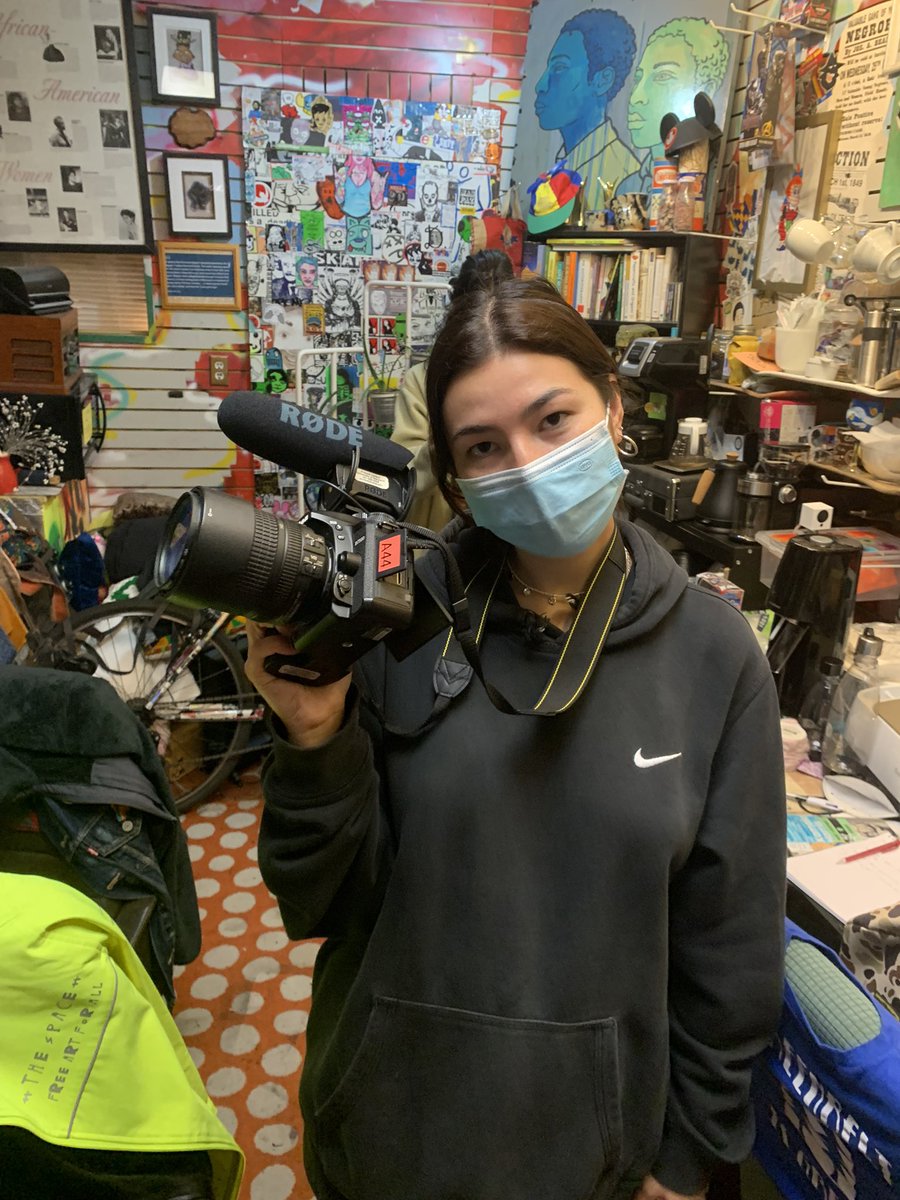 juliabischh's tweet photo. Another day filming Greenbelt's 2021 citizen of the year, Shaymar Higgs, for our documentary! #368X https://t.co/nhh0yh407d