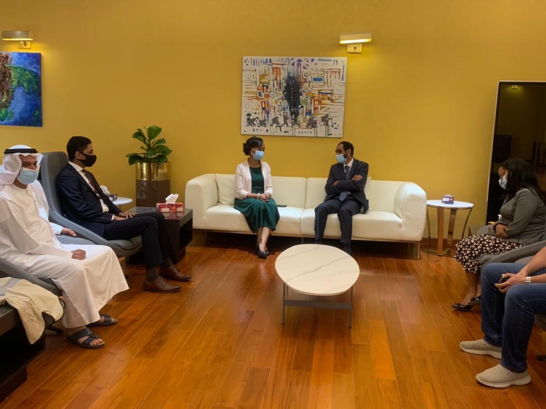 lia_tadesse's tweet photo. My sincere appreciation to the Red Red Crescent Society of UAE for their donation of 50 Ambulances for Ethiopia, equipped for basic emergency services.  
I would like to thank the #UAE Government &amp; @UAEthio for their continued support &amp; cooperation to strengthen our health system https://t.co/eLH4O25j7A