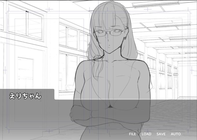 画面ラフ
こういう感じですね 