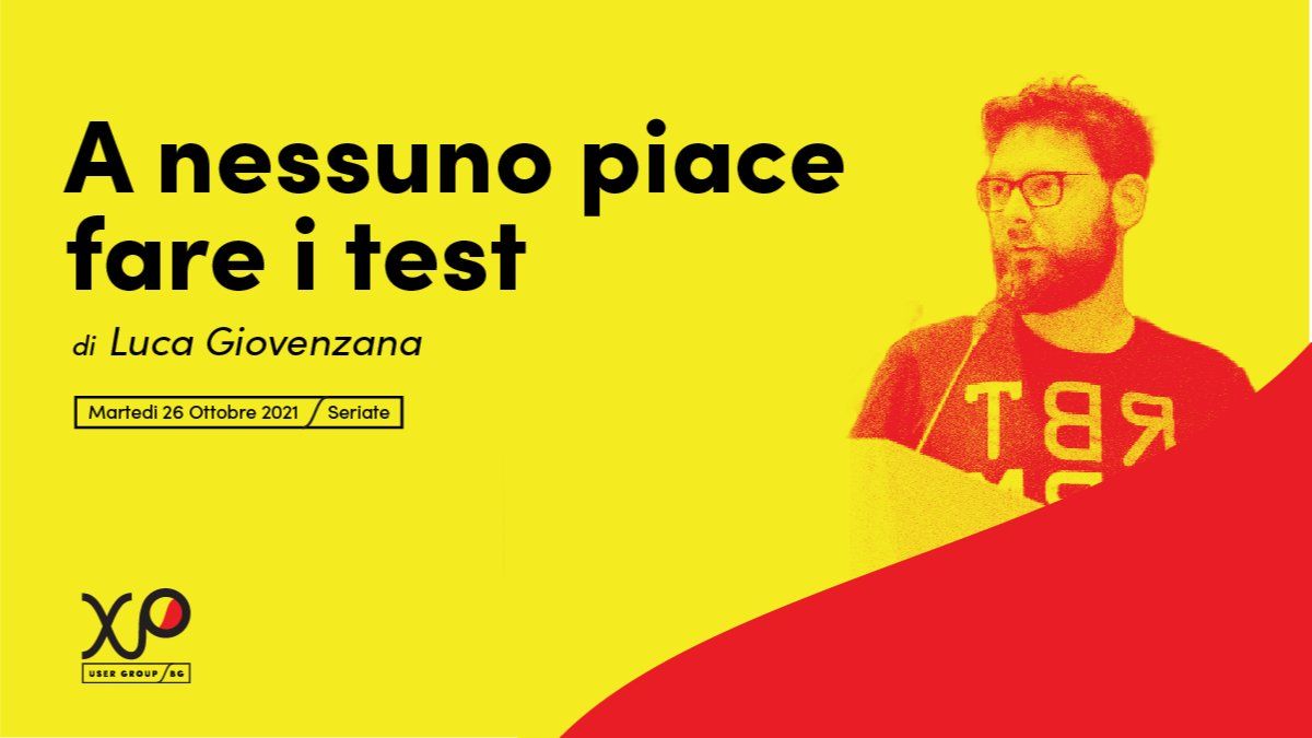 Ci vediamo Martedì 26 Ottobre a Seriate per un workshop giocoso sul #test.
Vi aspetto numerosi al Meetup #extremeprogramming user group Bergamo.
meetup.com/it-IT/xpugbg/e…
Sono i benvenuti anche quei pochi a cui piace fare i test :P