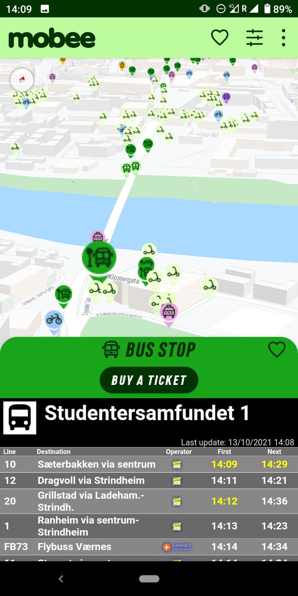 FourC_AS's tweet photo. 𝗠𝗼𝗯𝗲𝗲 𝗶𝘀 𝗵𝗲𝗿𝗲 !

.. but it's not perfect yet. Would you help us find bugs and suggest improvement to create the nicest real-time mobility app ever?

https://t.co/j4THZUbch1 

Partners Trondheim: @plusCities @Trondheim @NTNU @AvisInnovation @iota @atb_no @EU_Commission https://t.co/DHdaI7Zeh2
