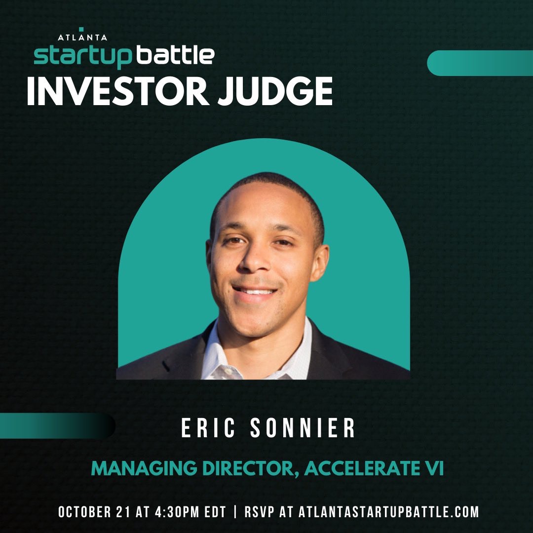 accelerateusvi's tweet photo. Excited that our very own @sonnier_eric is an investor judge for ASB 9.0! Eric is the managing director at @accelerateusvi, the first tech-based accelerator program in the U.S. Virgin Islands. Tickets NOW AVAILABLE at https://t.co/bc7SwYMjI4! #viassets #atlantastartupbattle https://t.co/6FYfG5SMUt