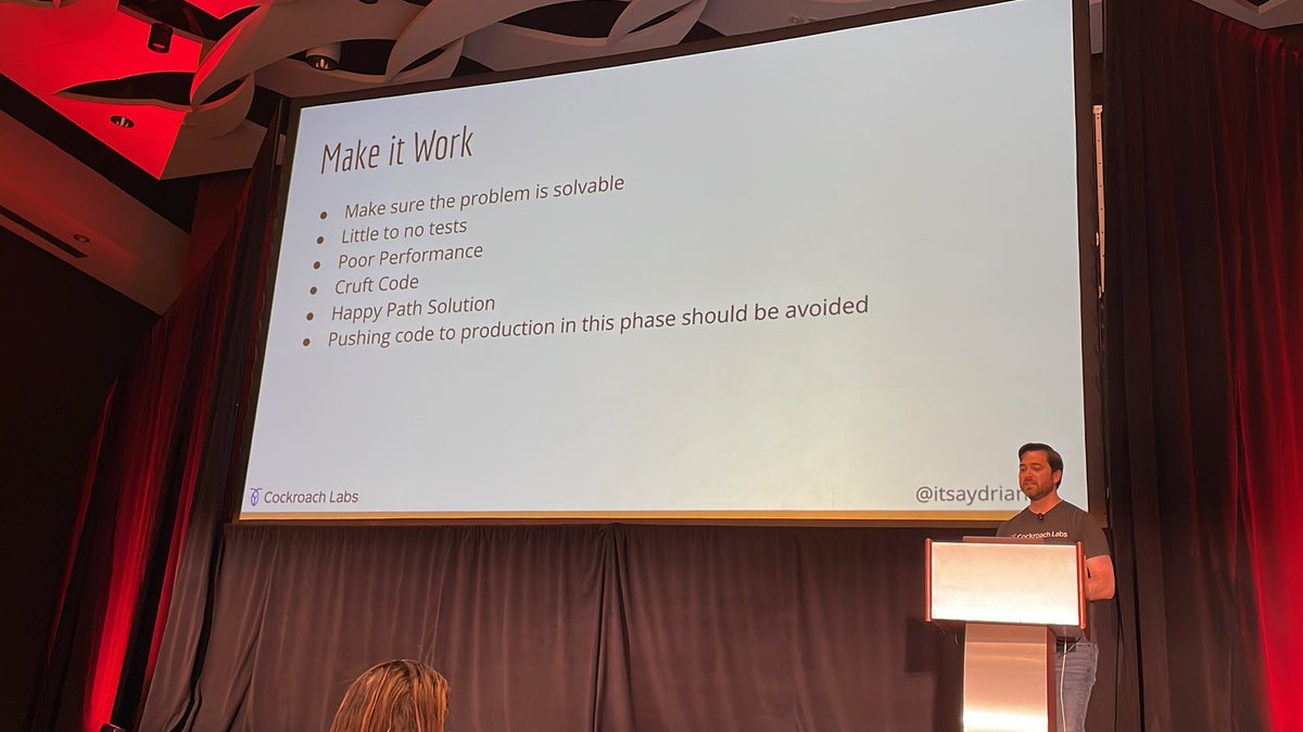 rainleander's tweet image. #MakeItWork #AllThingsOpen #ServerlessDatabase