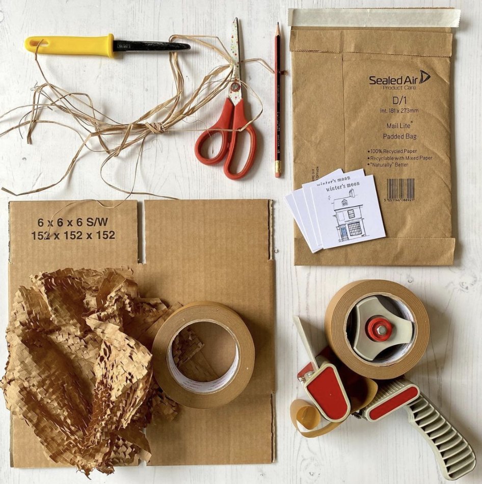We’ve been packing orders for over 10 years now (where has the time gone?!) and simply put, from day one it’s always been about recyclable, reusable, plastic free packaging. 

#shopsmall