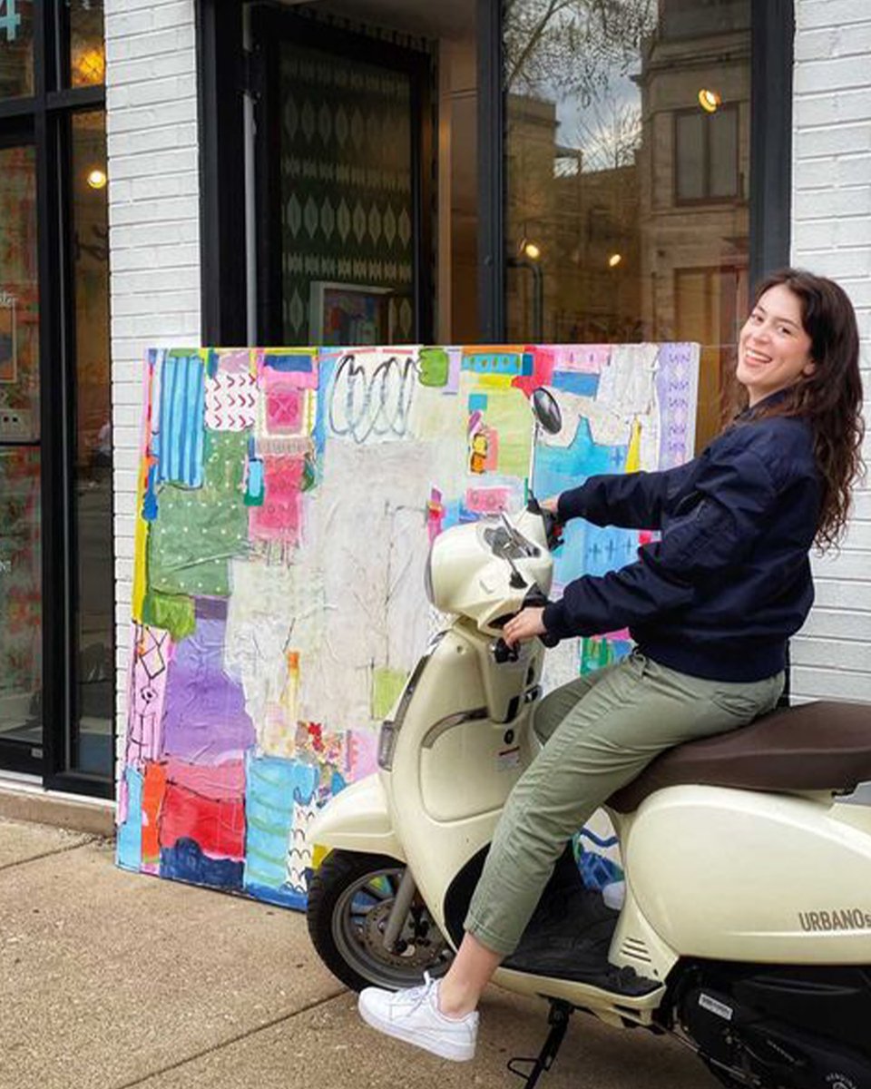 genuinescootco's tweet photo. Brighten up your world on a Genuine Scooter.
.
.
.
๐ท: @rachelclo @cathylancastergallery
#genuinebuddykick #buddykick #genuinekick #cathylancastergallery #artworld #artgallery #art
#genuinescooter #genuinescooters #scooter #scooters https://t.co/qaCRVe0LTb