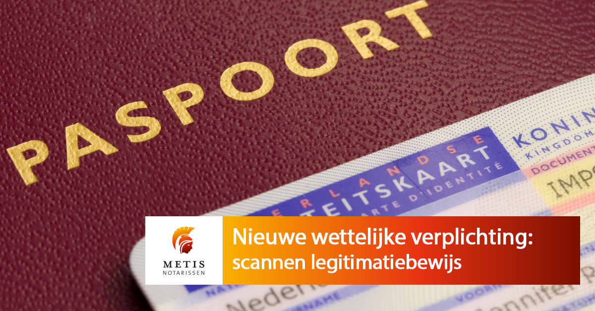 Vanaf 1 oktober 2021 zijn wij verplicht om een scanner te gebruiken om de echtheid van het legitimatiebewijs te verifiëren. 
Lees hier meer: bit.ly/Metis_legitima…
#metisnotarissen #voorelkefaseinuwleven  #notaris #legitimatiebewijs