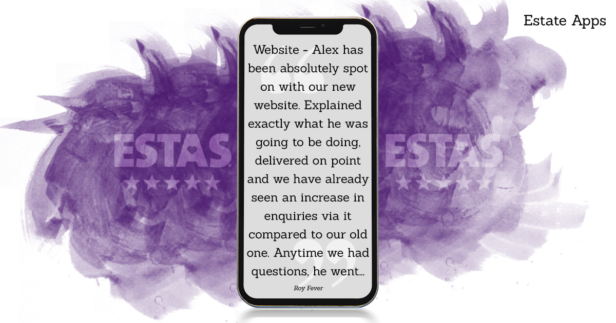 EstateAppsUK's tweet photo. Estate Apps are always focusing on creating the best possible service for our clients, from customer service to the final product(s)!

@THE_ESTAS 

#websitedesign #propertywebsitedesign #ESTASAwards #customerreviews #servicematters https://t.co/VIohRaqCkm