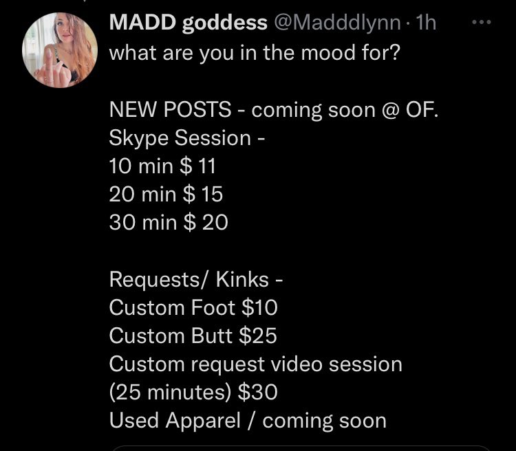 Madddlynn's tweet photo. What are you fucking doing
Click and send piggy . 🐷 

Looking for new subs, who wants the FIRST spot to be my bitch?

findom 
Pay pigs - financial dom - subs wanted https://t.co/ayWBPIdt6V