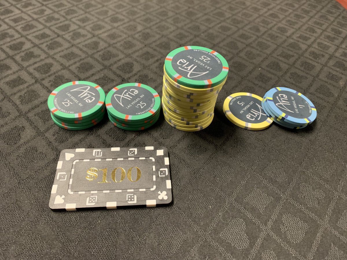 Climbed out of a 2 1/2 buy-in hole to end up booking a small $108 cash game profit.