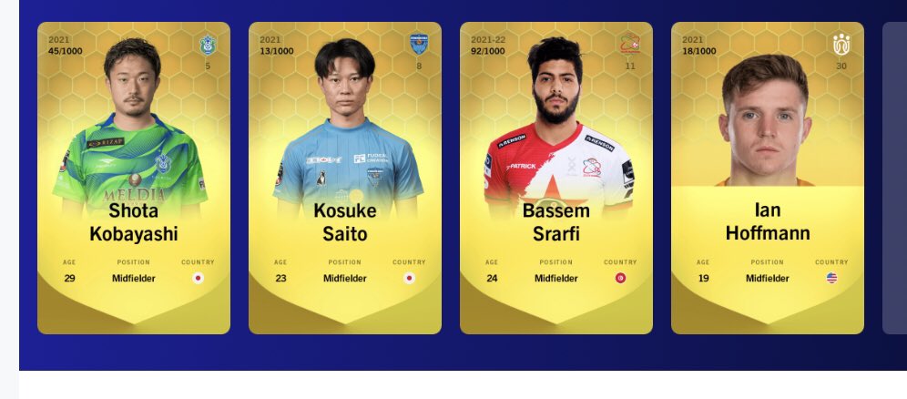 Monaco76_Yt's tweet photo. Hola nouveau concours #sorare pour gagner ce lot de 4 limited!
-> follow &amp; retweet 
-> follow ma chaîne YouTube : https://t.co/boIzVZv1Ni
Si tu veux participer et que tu n’es pas sur le jeu : https://t.co/6VptYFT9s0 
#eth #football #crypto #NFT #fifa #concours #Giveaway #contest https://t.co/SMqmaNNc5X