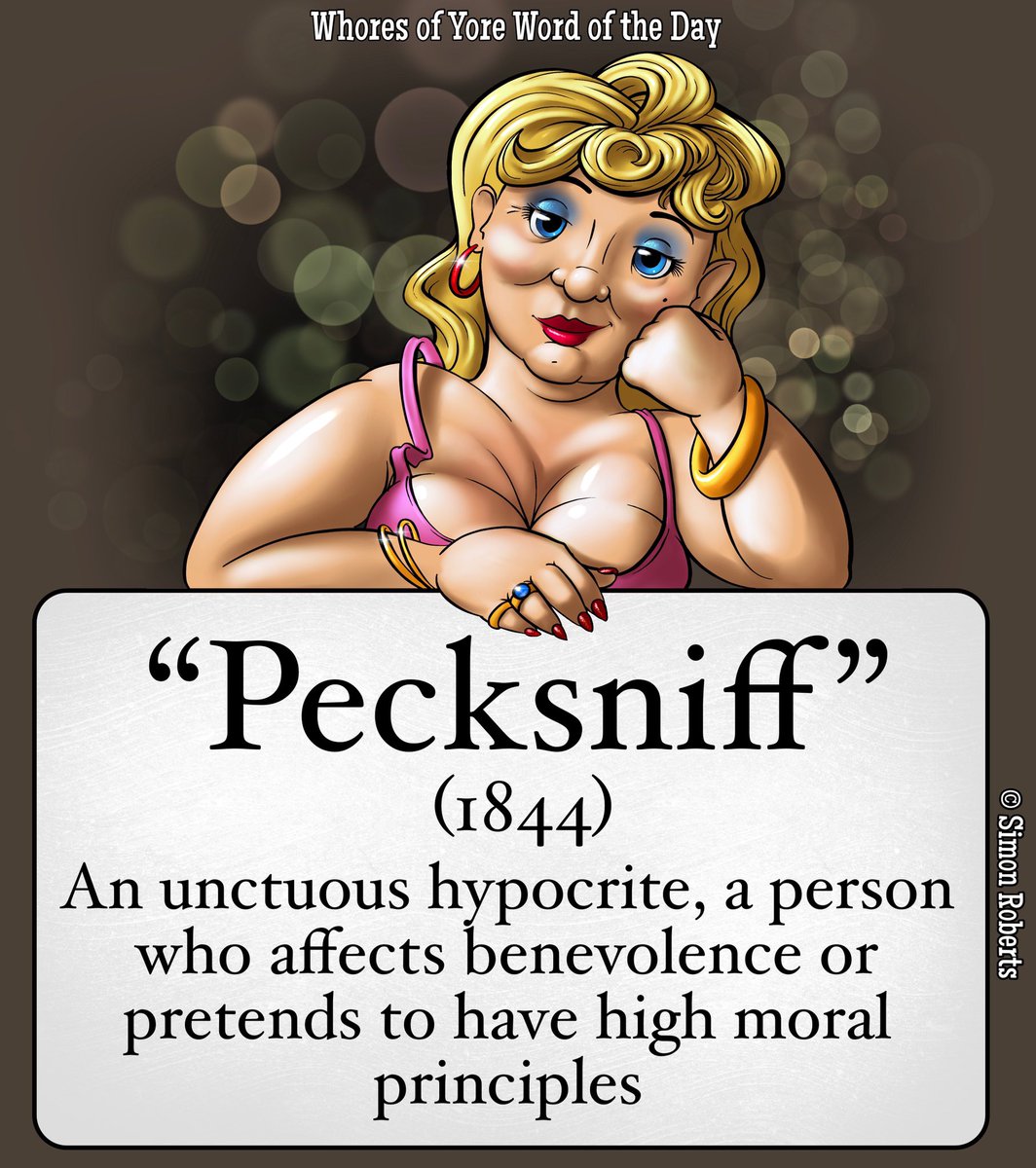 Word of the Day: “Pecksniff”