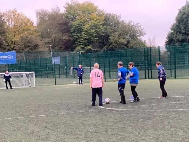 SoundcafeL's tweet photo. This week's football session!

Do you know anyone who would like to join the SoundCafe Foxes? We have space on the team for some more players. Please pass our details on to people who are currently or have experienced homelessness or invite them to like our page. https://t.co/pKVPI0UjLD