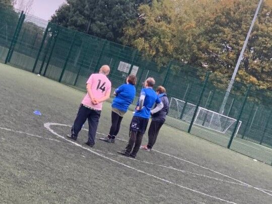 SoundcafeL's tweet photo. This week's football session!

Do you know anyone who would like to join the SoundCafe Foxes? We have space on the team for some more players. Please pass our details on to people who are currently or have experienced homelessness or invite them to like our page. https://t.co/pKVPI0UjLD