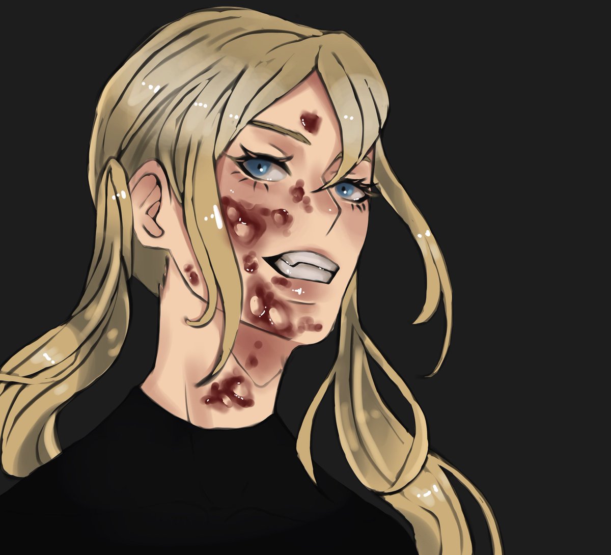 applinjuice's tweet photo. 😩 bby
#oc #originalcharacter #drawing #art #illustration #blood https://t.co/fbQ1JMwRSW