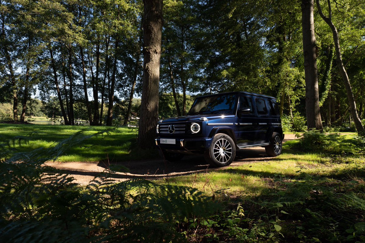 OCopelandMedia's tweet photo. The Mercedes-Benz G350d shot in the wilderness for @Elev8Finance - Swipe for the before! #MercedesBenz #MercedesAMG #GWagon #GClass #G350d #SUV #SuperSUV https://t.co/CKm3xjsW8z