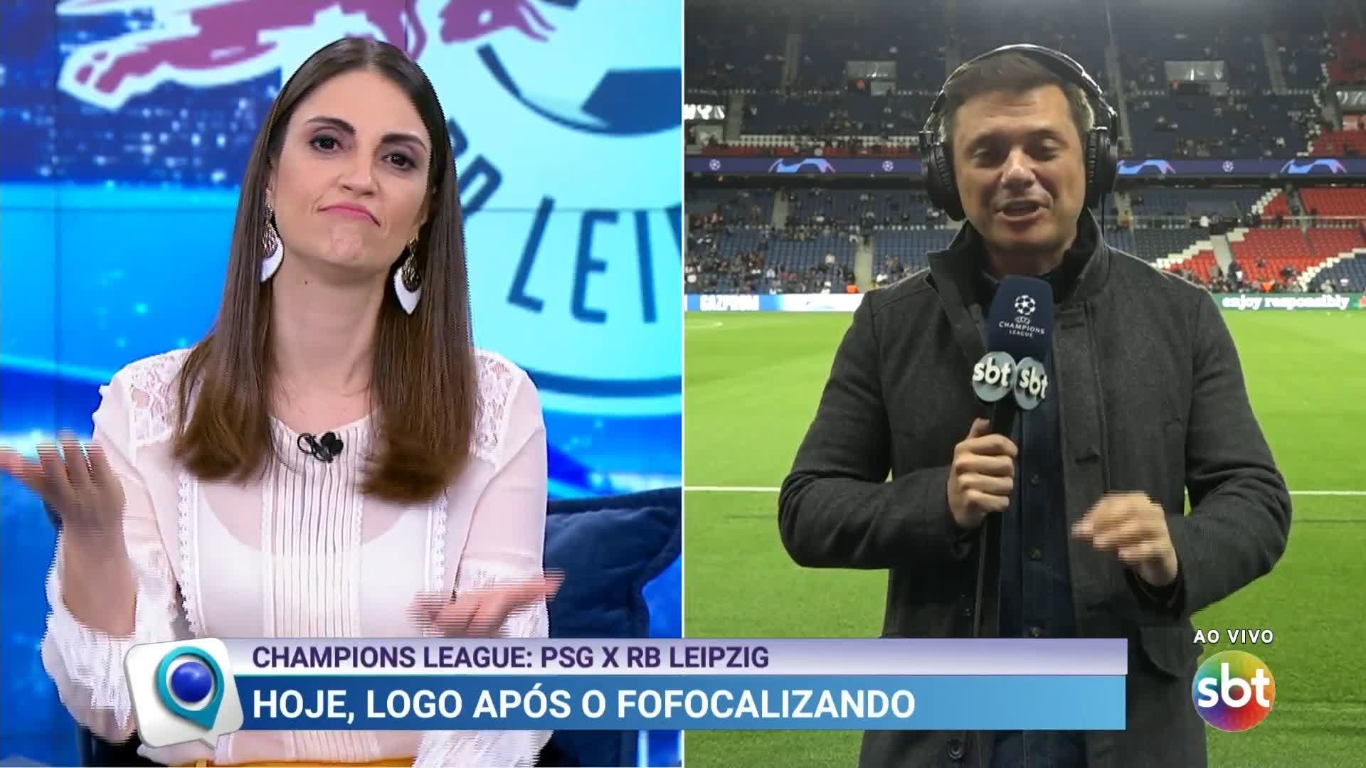 Paulo Pacheco on X: A cobertura da Champions League no SBT tá surreal  demais  / X