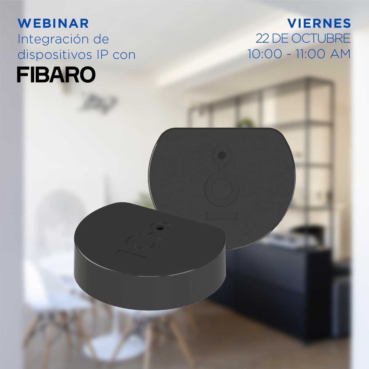 Domofy1's tweet photo. Aprende a Integrar Dispositivos IP con @FibaroMex 

Este viernes 22 de Octubre a las 10:00 AM😃 https://t.co/je9SgqmMi7