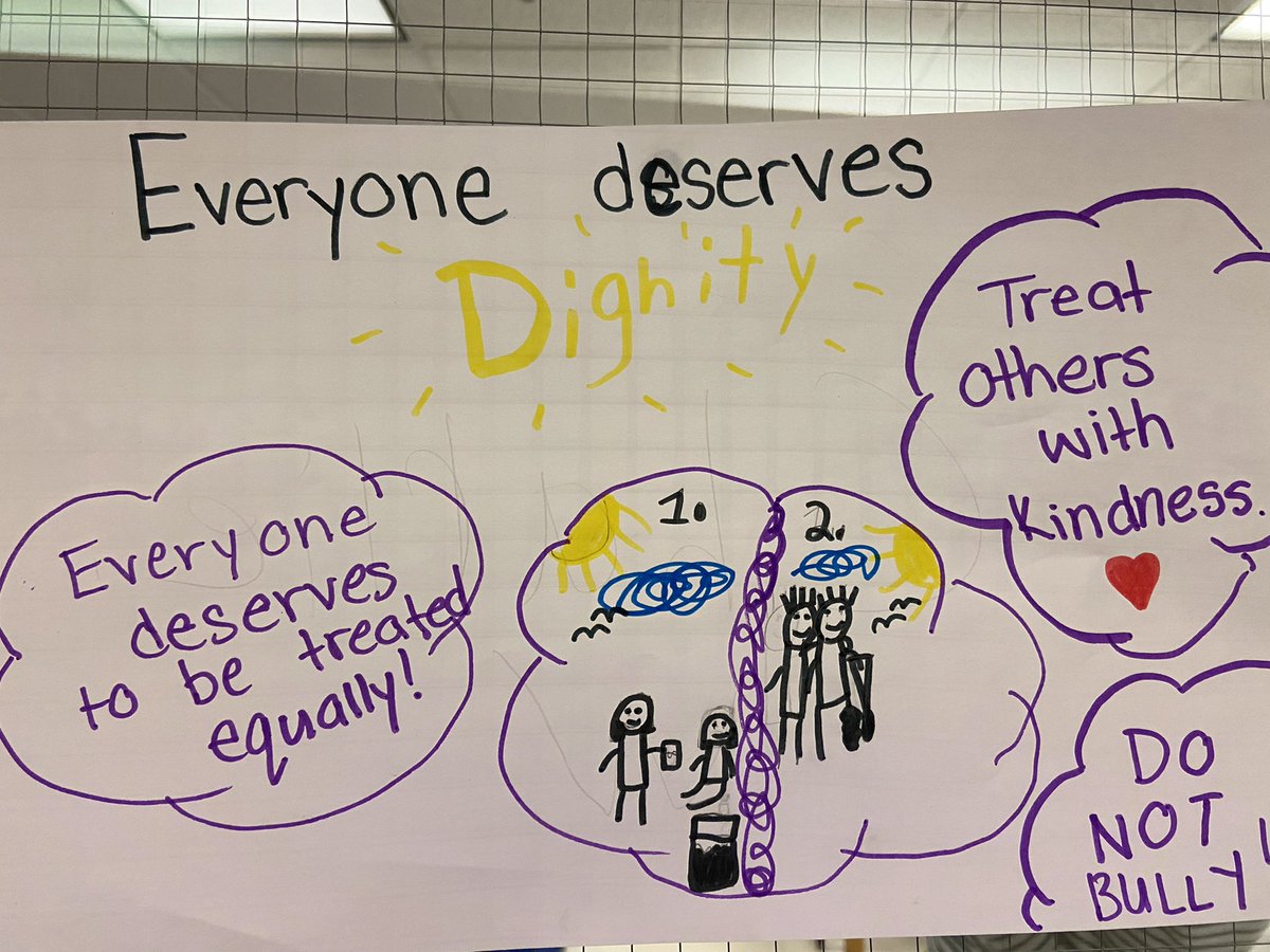 MsBonfield's tweet photo. “Dignity of the Human Person” is today's teaching as we continue to celebrate CDSBEO Week throughout the board!
How can we respect the dignity of others?
#IBelongHereCDSBEO #CDSBEOFaith #CDSBEOWeek https://t.co/cjkg2M3Y7e
