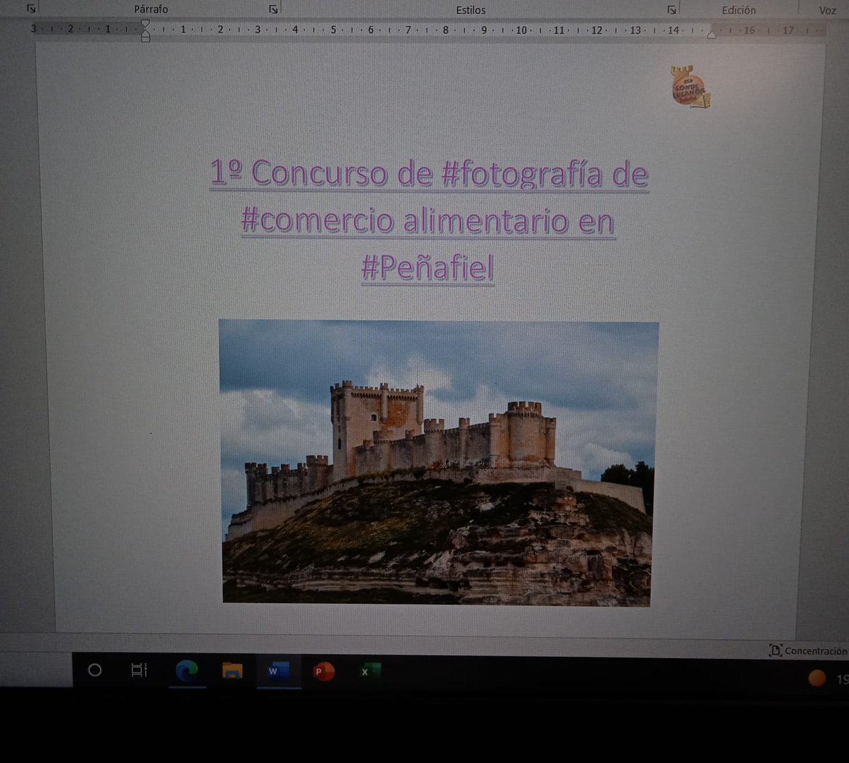 #comercio alimentario en #Peñafiel están preparando un concurso, próximamente las bases.
