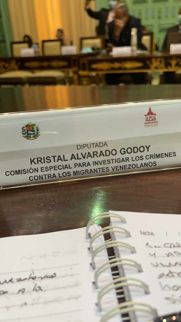 #DiaMundialdelCancerdeMama #19octubre Orgullo Podemista nuestra Vicepresidenta Nacional de Juventud <a href="/KristalPodemos/">kristal alvarado</a> en la comisión especial de investigación para los crímenes contra migrantes venezolanos <a href="/NicolasMaduro/">Nicolás Maduro</a> <a href="/DidalcoBolivar/">Didalco Bolívar</a>  <a href="/SiPodemos_Vzla/">PARTIDO SOCIALISTA PODEMOS (CUENTA OFICIAL)</a>
