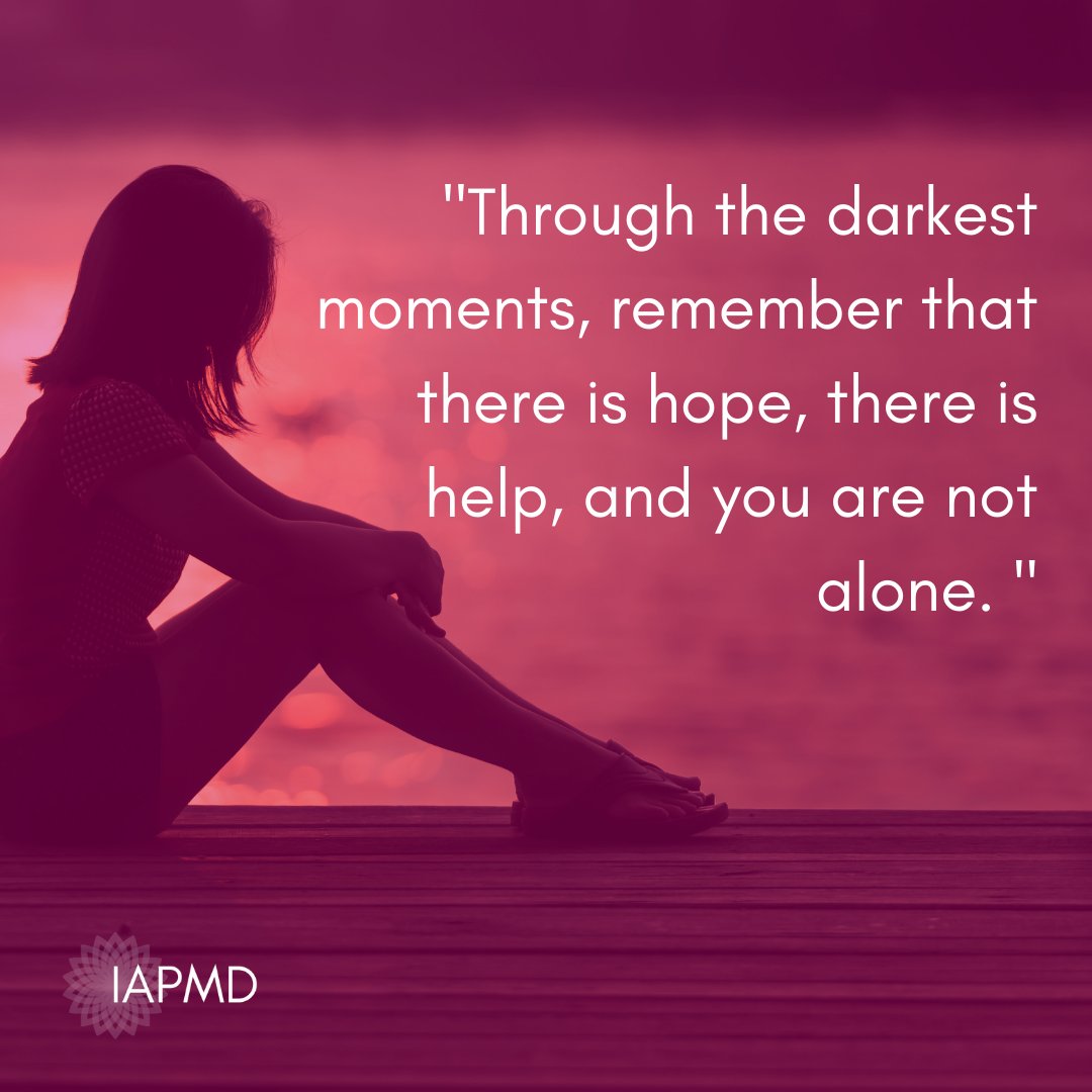 IAPMDglobal's tweet photo. Thank you so much to members of the IAPMD Patient Insight Panel (PIP) for sharing your suggestions on how to move through the dark moments and cope with suicidal thoughts before your period.

You can find the full guide here: https://t.co/oGWmEJzc8Y

#PMDD #PME https://t.co/YTXbr7cmfW